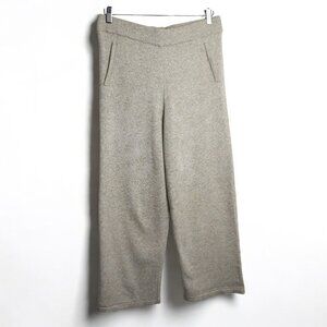 Heartloom Wide Leg Knit Pants High Rise Lounge Wear Stretch Jogger Size Medium